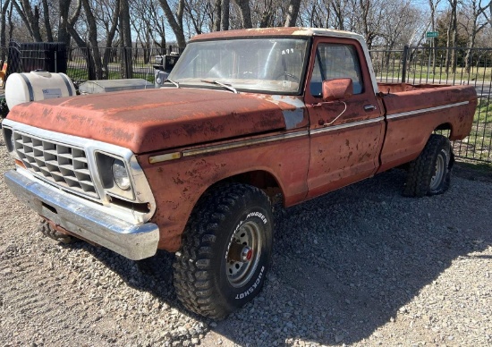 Rare 1976 F-250 Ford Highboy - Odometer reads 03634 - Comes with Bill of Sale