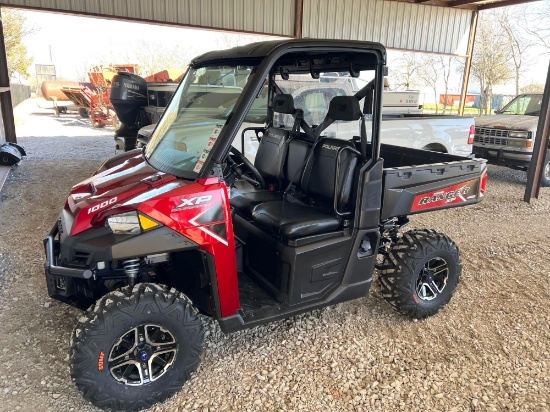 2017 Polaris 1000 XP EPS Ranger - 3940 miles - Comes with Title