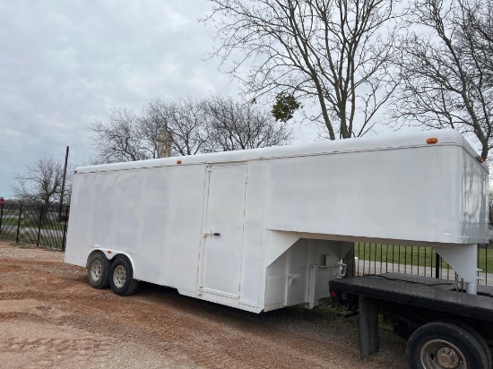 2004 WW Gooseneck Cargo Trailer with Blow-In Insulation Machine - Comes with Title
