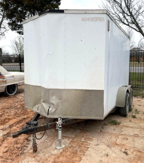 2017 Salvation Cargo Trailer - 12 foot - Comes with Salvaged Title
