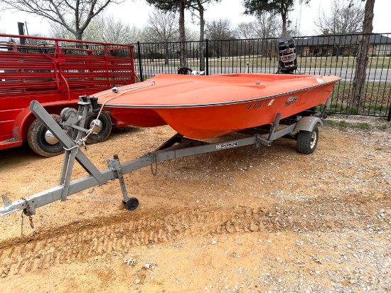 1972 Power Cat Boat with Mercury 1150 Motor - Boat and Motor Comes with Title