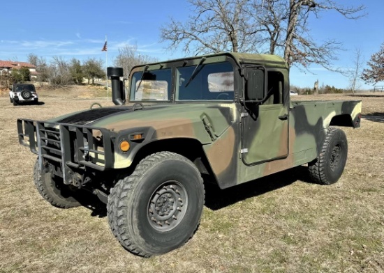1992 AM General M998 Humvee Pickup - Runs and Drives Very Good - 36,622 Miles