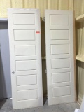 Lot of 2 Interior Doors - Approx 29-3/4 x 95-3/4