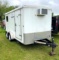2017 Cargo / Camper Trailer - 7x14 - Trailer was Converted Into a Bunkhouse