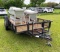 6x14 Utility Trailer with 2 Texas Star Outdoor Crawfish Cookers Mounted On It