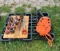 Pallet of Pipe Threading Tools and Rigid Tri Stand