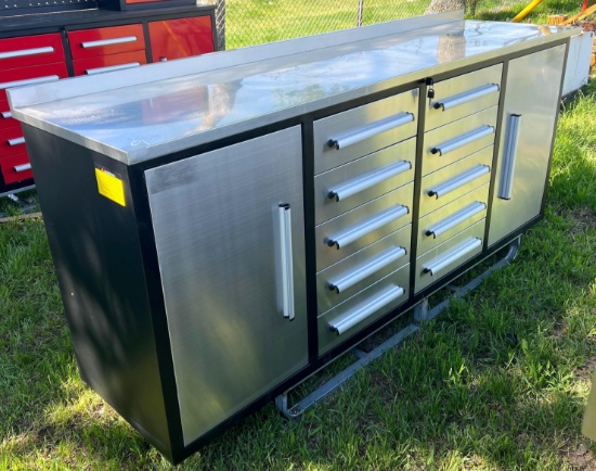 Stainless Steel Toolbox - Brand New
