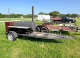 Custom Built Smoker on Trailer