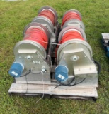 4 Stainless Steel Pesticide Hose Reels