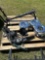 Pallet of Receiver Hitch, Bicycle Rack, Tow Stabilizer, Ford 1 ton Center Caps for Dually