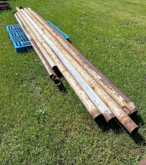 Structural Pipe - 5 pieces Approx 14 feet long - 3 inch ID