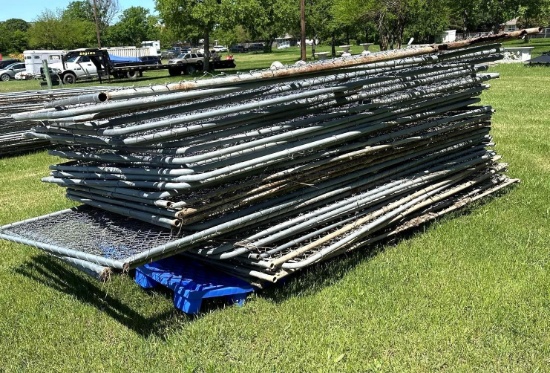 Cyclone Fence Panels - 10 x 6 - Approx 25 Panels