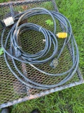 Lot of Heavy Duty Extension Cords and RV Plugs