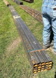 2 1/2 inch Square Tubing - 14 gauge - 20 pieces at 24 feet long