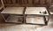 Lot of 2 Metal Work Benches