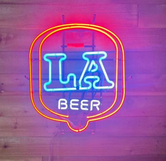 LA Beer Neon Sign - Works
