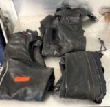 3 Sets of Motorcycle Leathers