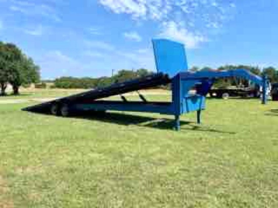 2022 VAR Trailers 35 ft Gooseneck 2 Car/Equipment Trailer - Comes with Title
