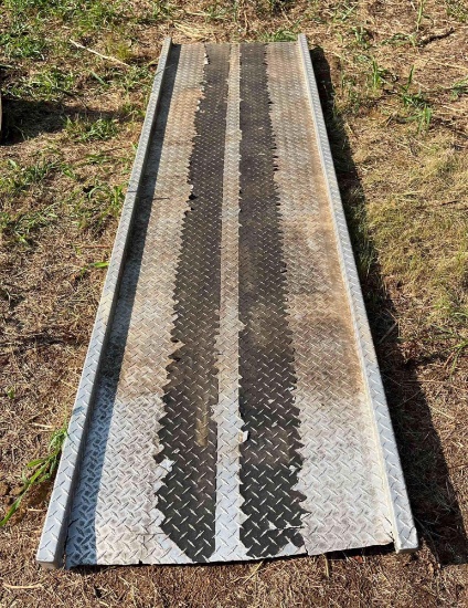 12 ft Aluminum Ramp - Very Solid