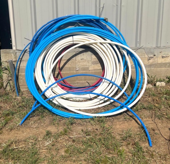 Lot of Misc. Pex Pipe - 3/4 inch, 1/2 inch, etc.