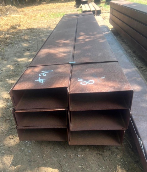 Receiver Channel Iron 8 ft x 8 in - 12 pieces