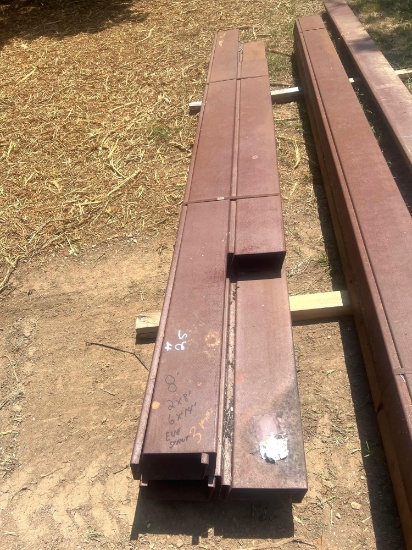 Bundle of Eave Strut - 2 pieces 8 ft and 6 pieces 14 ft x 8 in