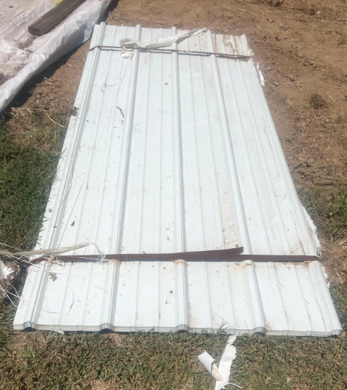 White R-Panel - 7 ft - 23 pieces - New