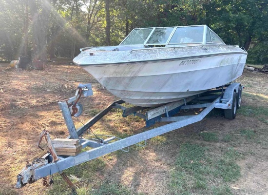 Carisma 10 - Parts Only Boat with Trailer - Comes with Bill of Sale