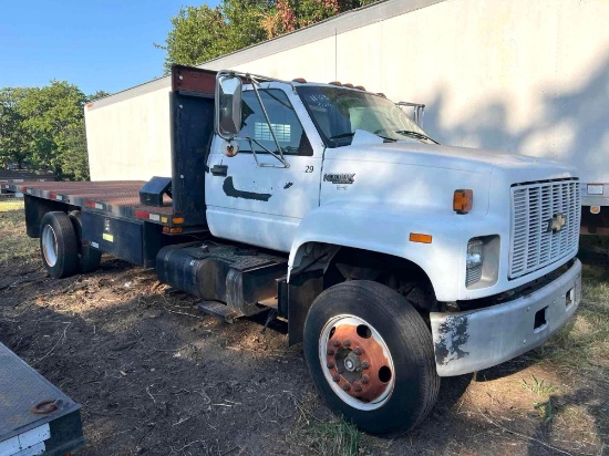 1996 Chevrolet Kodiak C6500 Flatbed Truck - 50,940 miles - Runs and Drives - Comes with Title