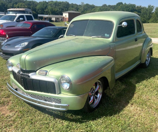 1947 Mercury Coupe with 350 Chevy Motor - Odometer Reads 8,423 miles - Comes with Title