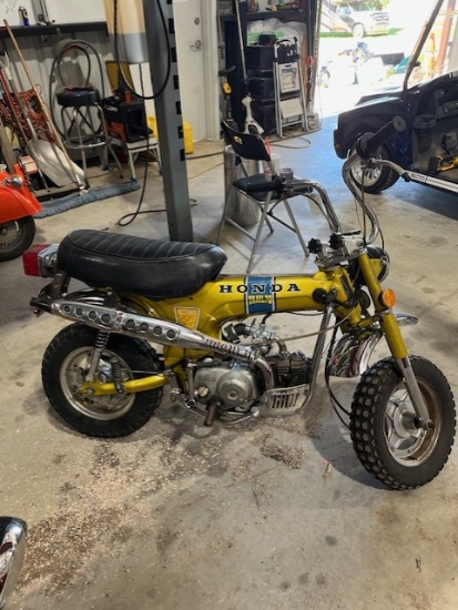 1971 Honda Trail CT70 Motorcycle - 4,119 miles - Starts and Runs - Comes with Bill of Sale