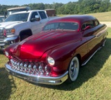 1951 Mercury Deluxe Chop Top Car - Showing 5,500 miles - Comes with Title