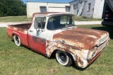 1959 Ford F-100 Truck - Run and Drives - Odometer shows 67,531 miles - Comes with Title
