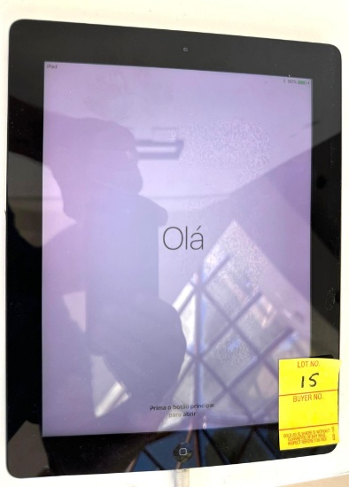 Apple iPad - Turns On - Screen is Good