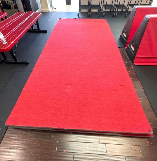 3 Styrofoam Gym Mats - 1 inch thick - 2 Mats are 6 ft x 14.5 ft - 1 Mat is 6 ft x 12 ft