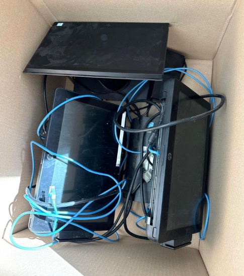 HP Computer System, Monitors, Keyboards, etc. - Unsure of Working Condition