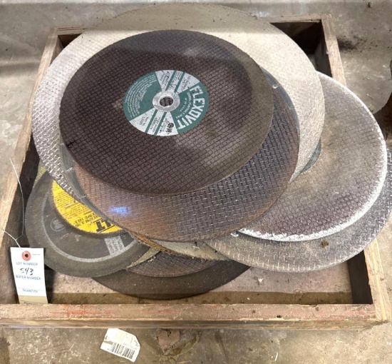 Box of Misc. Cut Off Blades