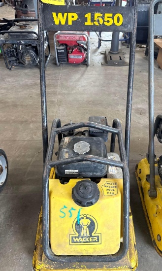 Wacker Packer WP150 - Runs - Needs Carb Kit and Air Filter and Cover