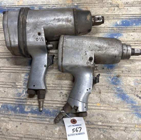 Lot of 2 Air impact Guns
