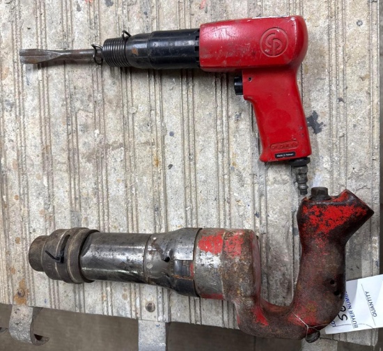Pneumatic Chipping Hammer and Chisel