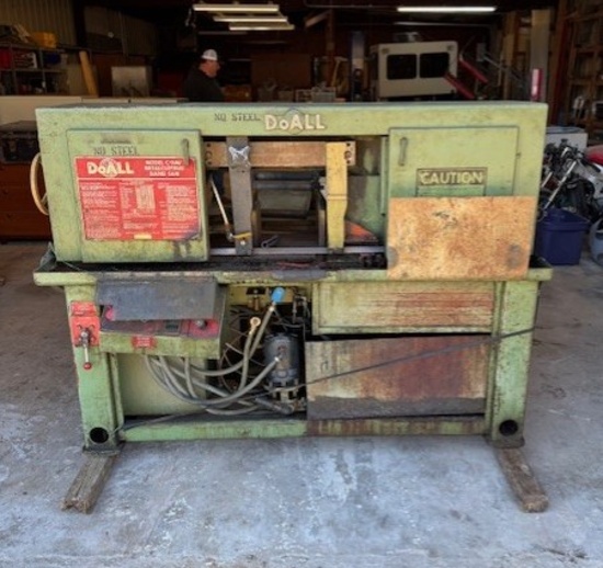 DoAll Band Saw Model: C-9AV - Works