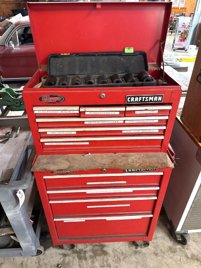 Craftsman Toolbox with Tools