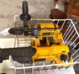 DeWalt Drill and Saw - All with Batteries - No Charger
