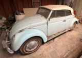 1962 VW Bug Carmen Body Convertible with Original 6V Wiring System - 51K miles - Comes with Title