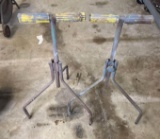 Lot of 2 Material Stands