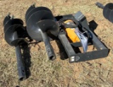 Wolverine Skid Steer Auger Drive and Bits - New