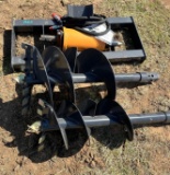 Wolverine Skid Steer Auger Drive and Bits - New