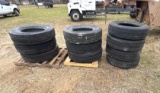 Lot of Misc. Semi Tires