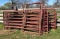 Lot of Misc. Red Panels - 8 ft, 10 ft, and 4 ft Gates, etc.