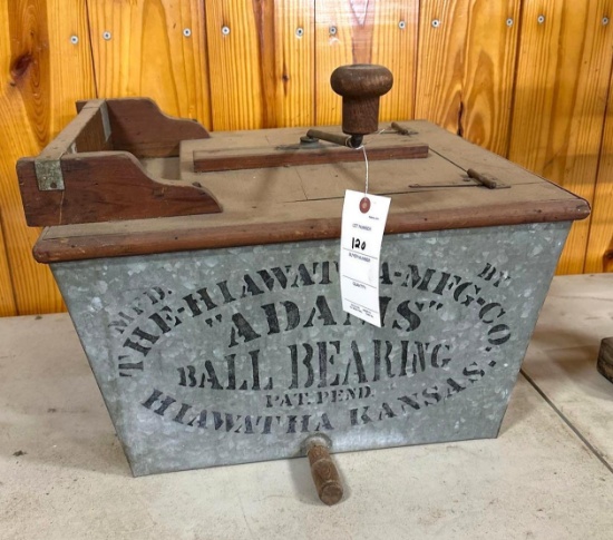 Adams Antique Ice Cream Maker